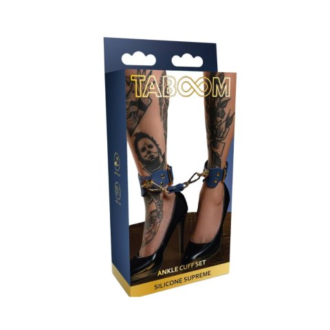 Kajdanki Na Kostki Silicone Ankle Cuff Set Taboom