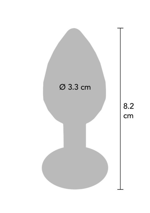 Korek Analny Z Kryształem Disco Diamond Plug Medium NS Novelties