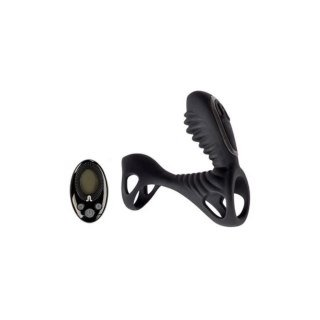 Pierścień Uciskowy Na Penisa Gladiator F + Lrs Black Adrien Lastic