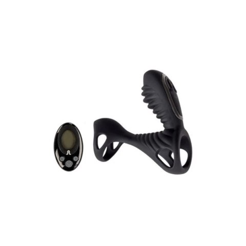 Pierścień Uciskowy Na Penisa Gladiator F + Lrs Black Adrien Lastic