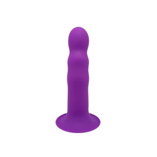 Dildo silikonowe fioletowe Hitsens 3 Purple Adrien Lastic