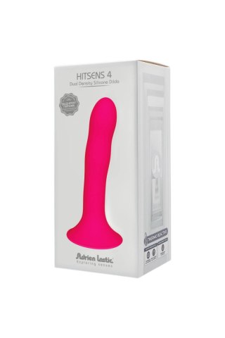 Dildo silikonowe różowe Hitsens 4 Pink Adrien Lastic