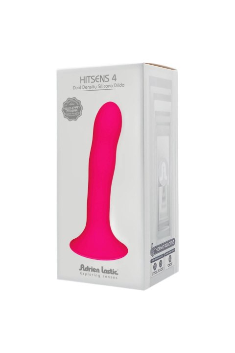 Dildo silikonowe różowe Hitsens 4 Pink Adrien Lastic