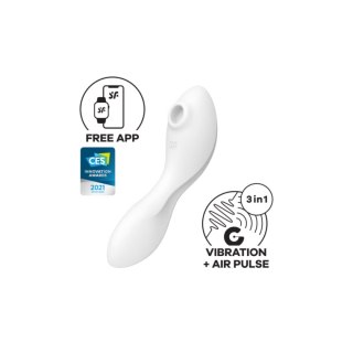 Stymulator łechtaczki Curvy 5Plus Air Pulse-Satisfyer
