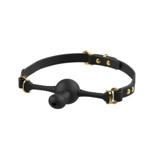 Knebel do ust czarny Desire For Mouth Dildo-Shaped Mouth Gag UPKO