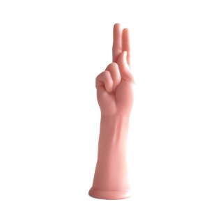 Dildo do fistingu ręka cieliste 28cm Handsome Two Fingers Handballing Brutus