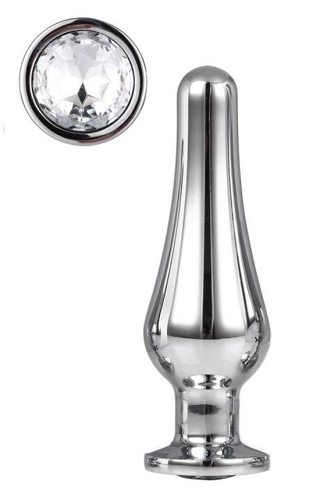 Korek Analny Gleaming Love Silver Pleasure Plug M Dreamtoys