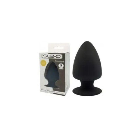 Korek Analny Plug Model 1 S 9 Cm Black Silexd