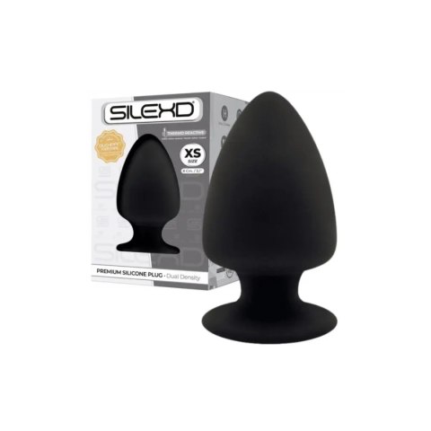 Korek Analny Plug Model 1 Xs 8 Cm Black Silexd