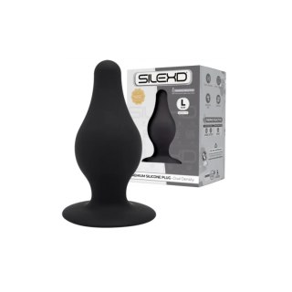 Korek Analny Plug Model 2 L 10 Cm Black Silexd
