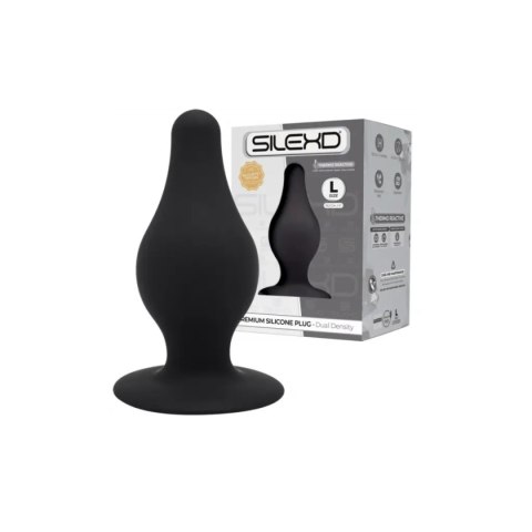Korek Analny Plug Model 2 L 10 Cm Black Silexd