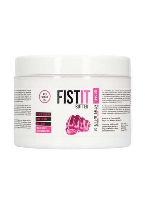 Lubrykant do fistingu na bazie wody z dodatkiem olejku Fist It Butter 500ml