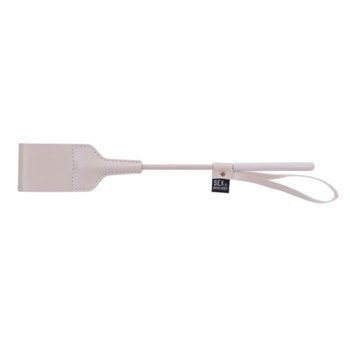 S&M Peaches 'N Creame Riding Crop Cream & Orange Sportsheets