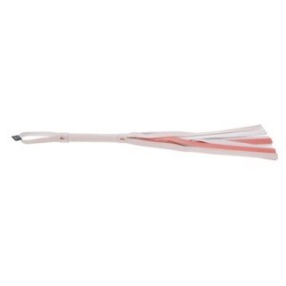 S&M Peaches 'N Creame Stripe Flogger Cream & Orange Sportsheets