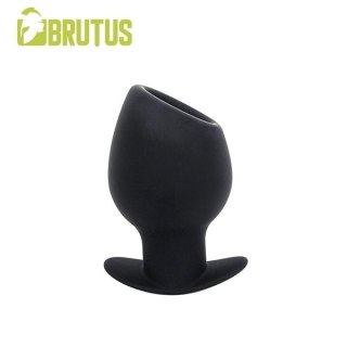 Tunel analny czarny rozmiar L Chalice Silicone Tunnel Plug Black Brutus