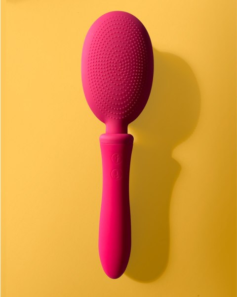 Luksusowa Wibrująca Szczotka Do Włosów I Wibrator 2w1 Różowa – Vibraliss Vibrating Brush Pink