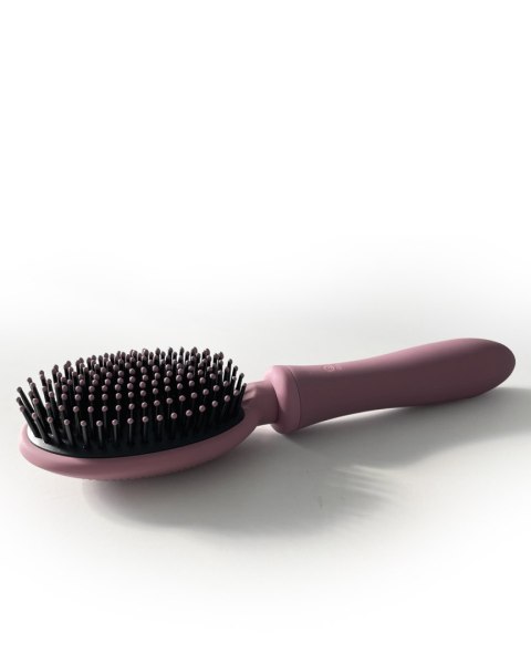 Wibrująca Szczotka Do Włosów I Wibrator 2w1 Pudrowy Róż – Vibraliss Vibrating Brush Rose Pudre