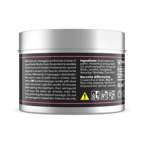 Luxuria Ardes Massage Candle Strawberry Grapes 80Ml IntimateLine