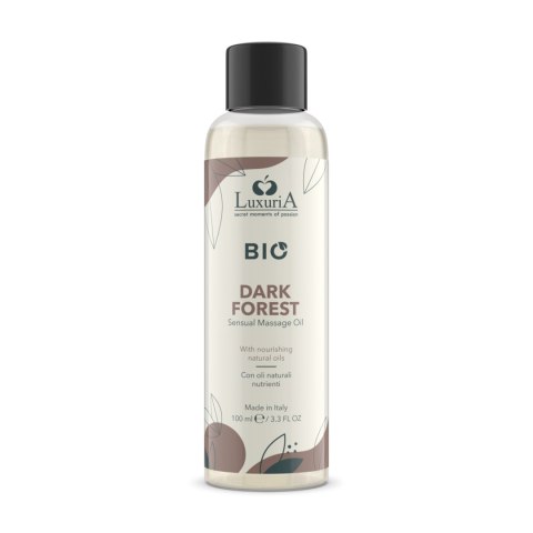 Olejek Do Masażu Luxuria Bio Oil Dark Forest 100 Ml IntimateLine