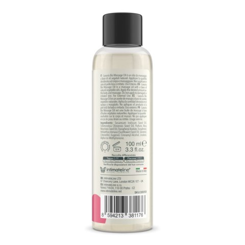 Olejek Do Masażu Luxuria Bio Oil Wild Roses 100 Ml IntimateLine