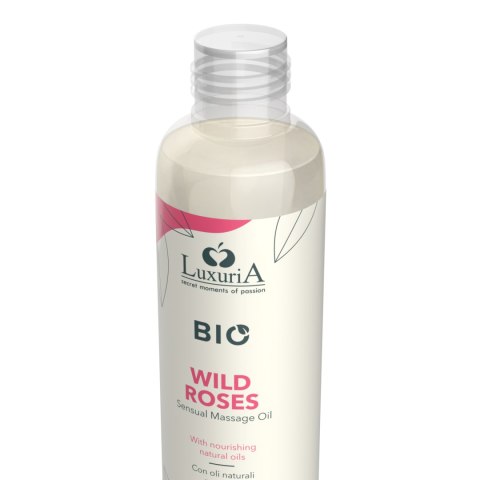 Olejek Do Masażu Luxuria Bio Oil Wild Roses 100 Ml IntimateLine