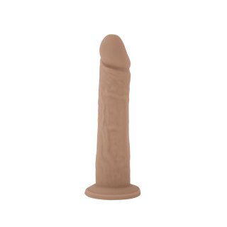 Dildo silikonowe z przyssawką beżowe 15cm Flesh Silexd