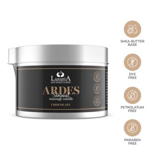 Świeca Luxuria Ardes Massage Candle Chocolate 80Ml IntimateLine