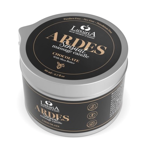 Świeca Luxuria Ardes Massage Candle Chocolate 80Ml IntimateLine
