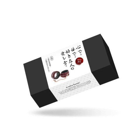 Kajdanki Wine Red Ankle Cuffs Liebe Seele