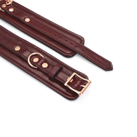Kajdanki Wine Red Ankle Cuffs Liebe Seele
