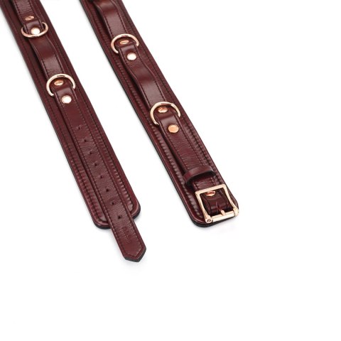 Kajdanki Wine Red Thigh Cuffs L Size Liebe Seele