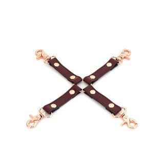 Uprząż Bondage Wine Red Hogtie Liebe Seele