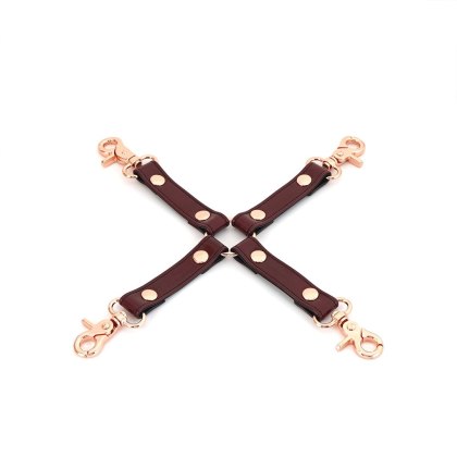 Uprząż Bondage Wine Red Hogtie Liebe Seele