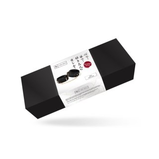 Kajdanki Boudoir Amor Black Ankle Cuffs Liebe Seele