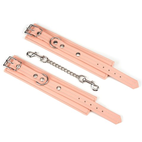 Kajdanki Pink Organosilicon Wrist Cuffs Liebe Seele