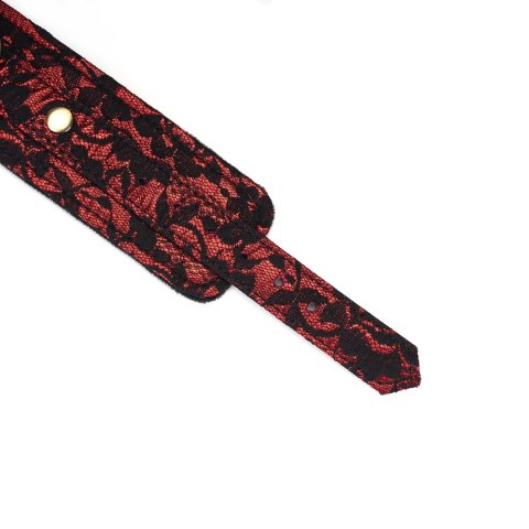 Kajdanki Victorian Garden Lace And Velvet Wrist Cuffs Liebe Seele