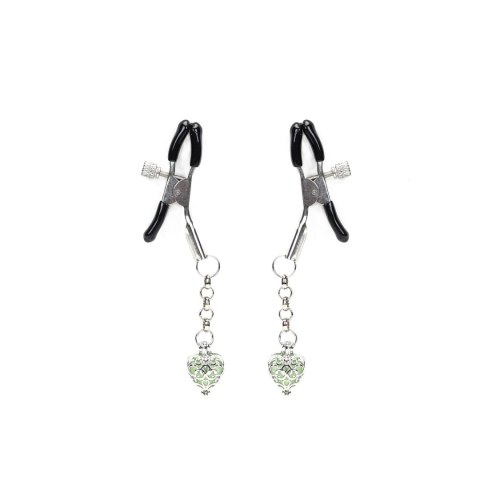 Klamerki Na Sutki Glow-In-Dark Nipple Clamps Liebe Seele