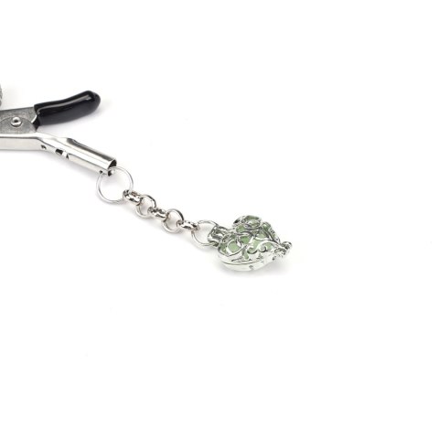 Klamerki Na Sutki Glow-In-Dark Nipple Clamps Liebe Seele