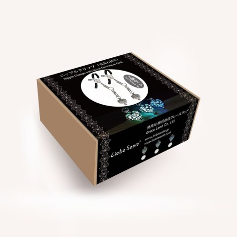 Klamerki Na Sutki Glow-In-Dark Nipple Clamps Liebe Seele
