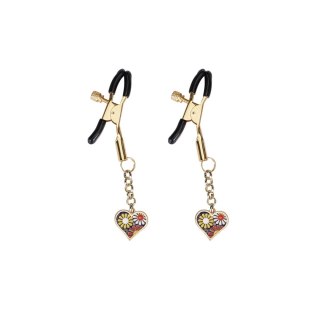 Klamerki Na Sutki Gold Nipple Clamps Liebe Seele