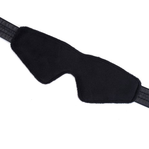 Maska na oczy czarna Bond Blindfold Liebe Seele