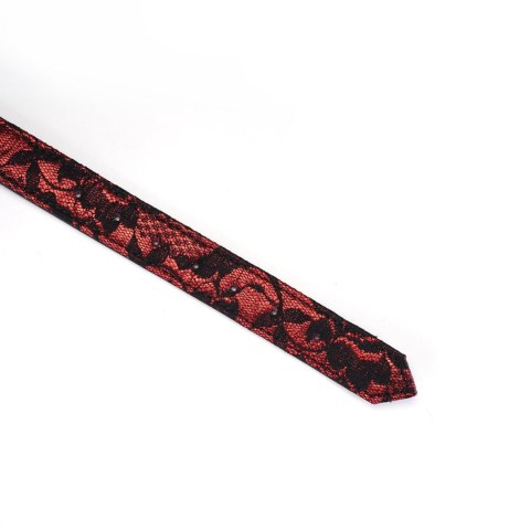 Obróżka Victorian Garden Lace And Pu Choker Liebe Seele