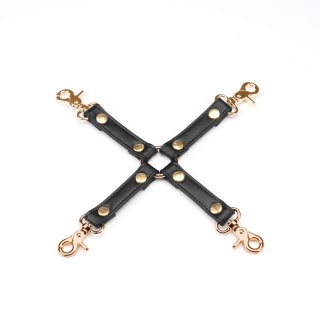 Uprząż Bondage Black Organosilicon Hogtie Liebe Seele