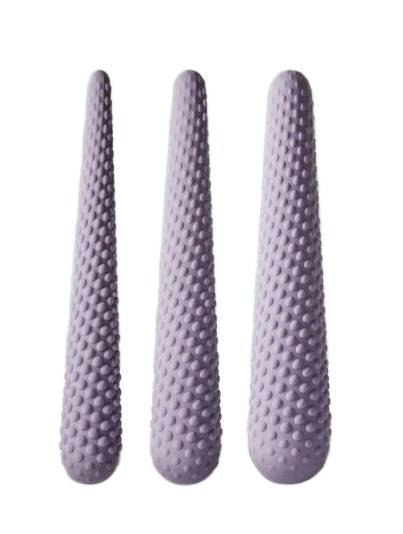 Zestaw dilatorów do ćwiczenia mięśni kegla lila Wellness Unite 3szt. Rocks-Off