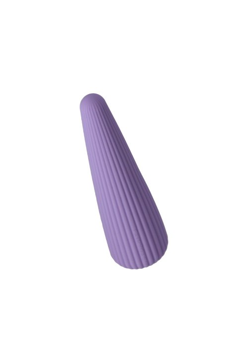 Mini Wibrator Podróżny Silikonowy Wodoodporny Fioletowy – FairyGasm Icycone Violet