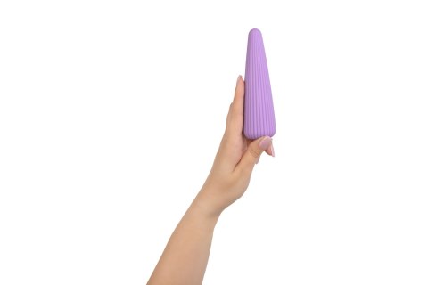 Mini Wibrator Podróżny Silikonowy Wodoodporny Fioletowy – FairyGasm Icycone Violet