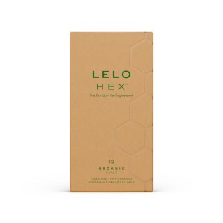 Prezerwatywy Organiczne Hex 12 Pack Lelo