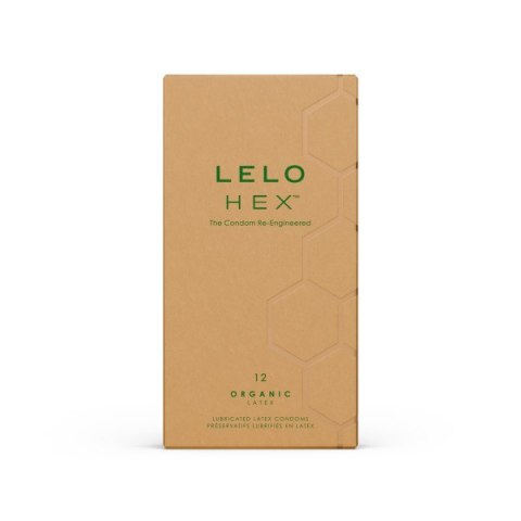 Prezerwatywy Organiczne Hex 12 Pack Lelo