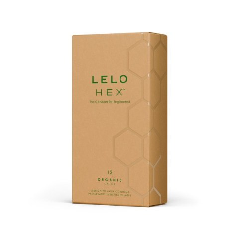 Prezerwatywy Organiczne Hex 12 Pack Lelo