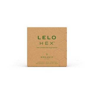 Prezerwatywy organiczne HEX Organic Condoms 3 pack LELO